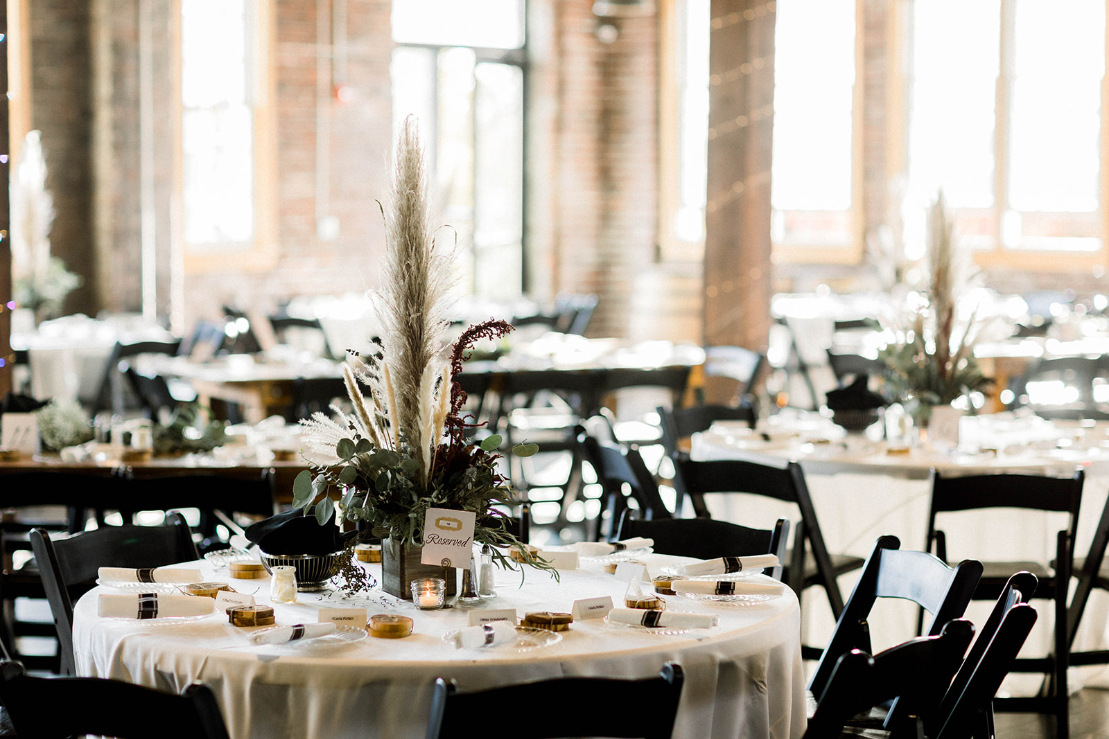 Tinker House Reception Tables