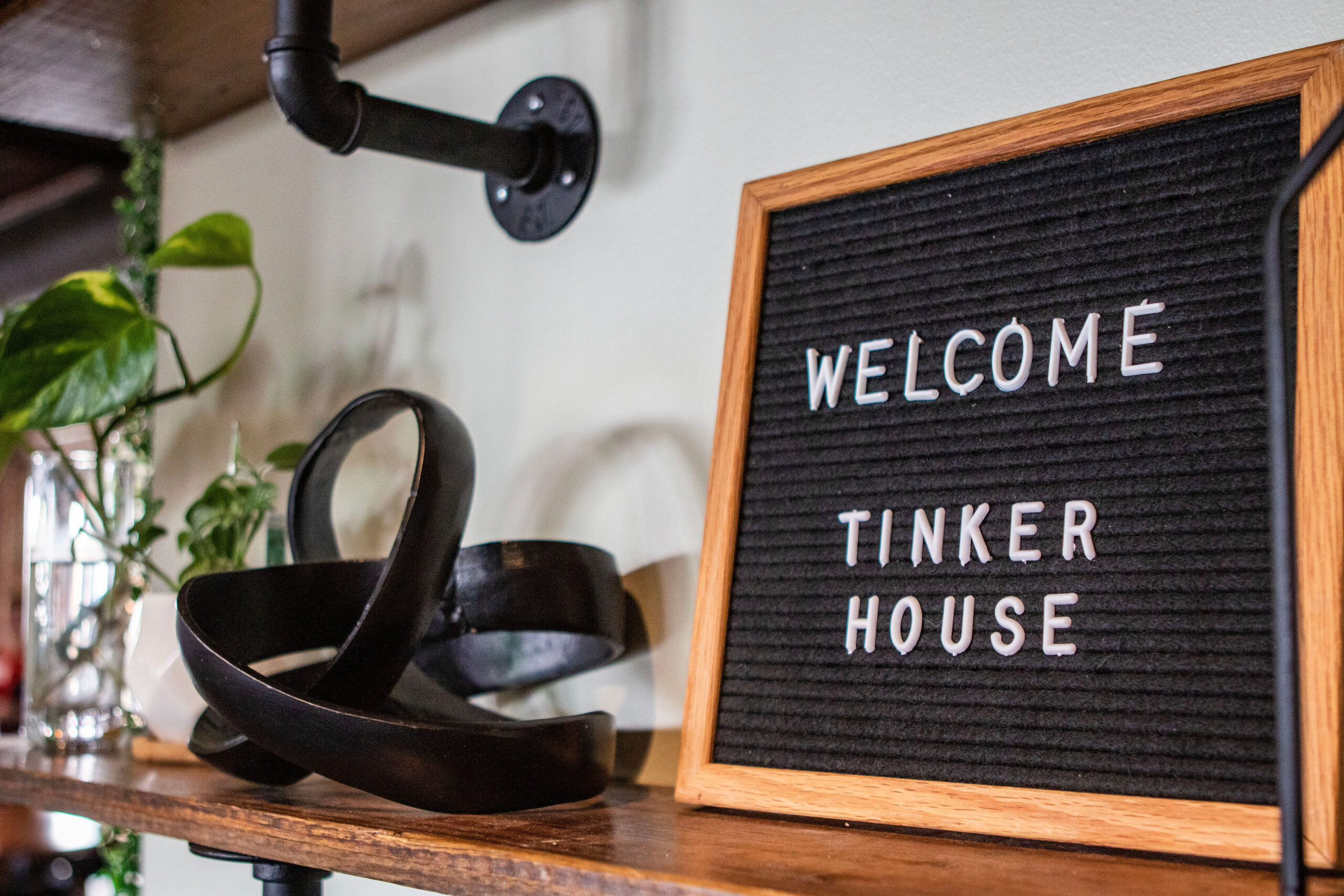 Indianapolis Venue Tinker House houseplants decor