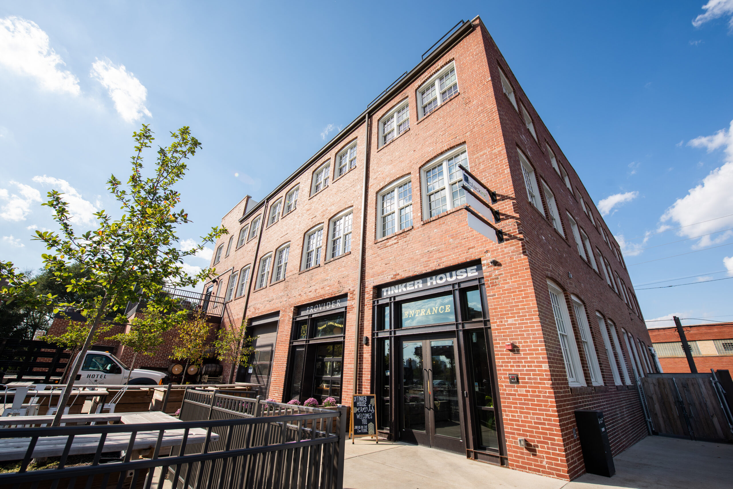 Accessible entrance and elevator