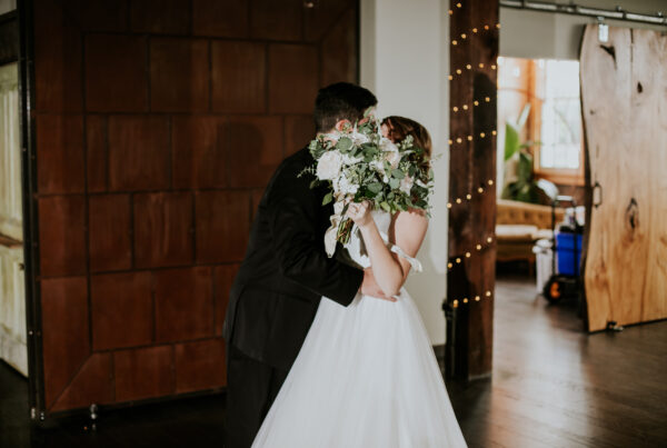 Tinker House Events Barn Door Fire Door Jylian & Bertram Wedding