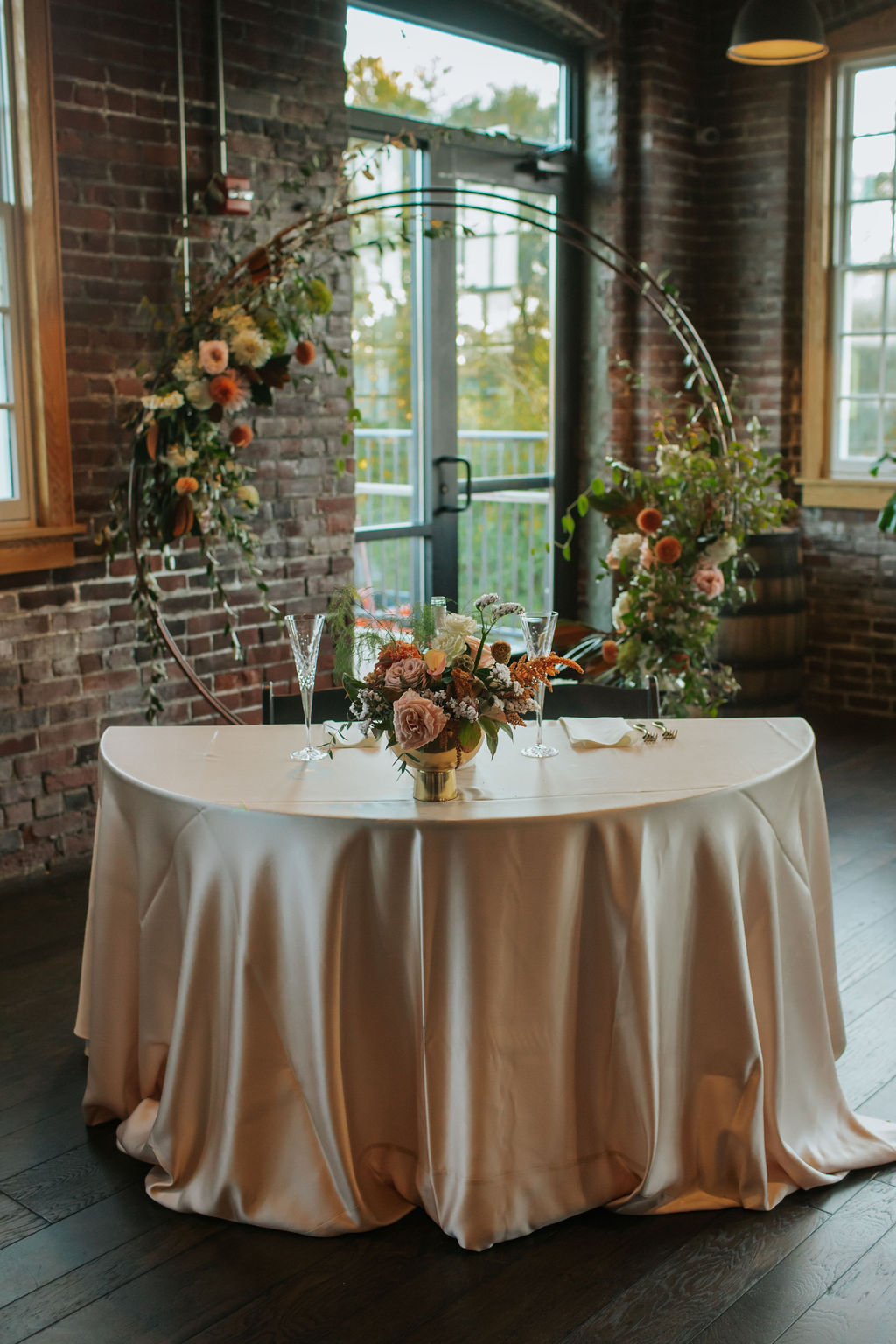 Tinker House Wedding Sweetheart Table Head Table Backdrop