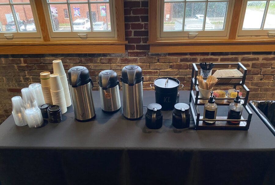 provider coffee bar at tinker house events