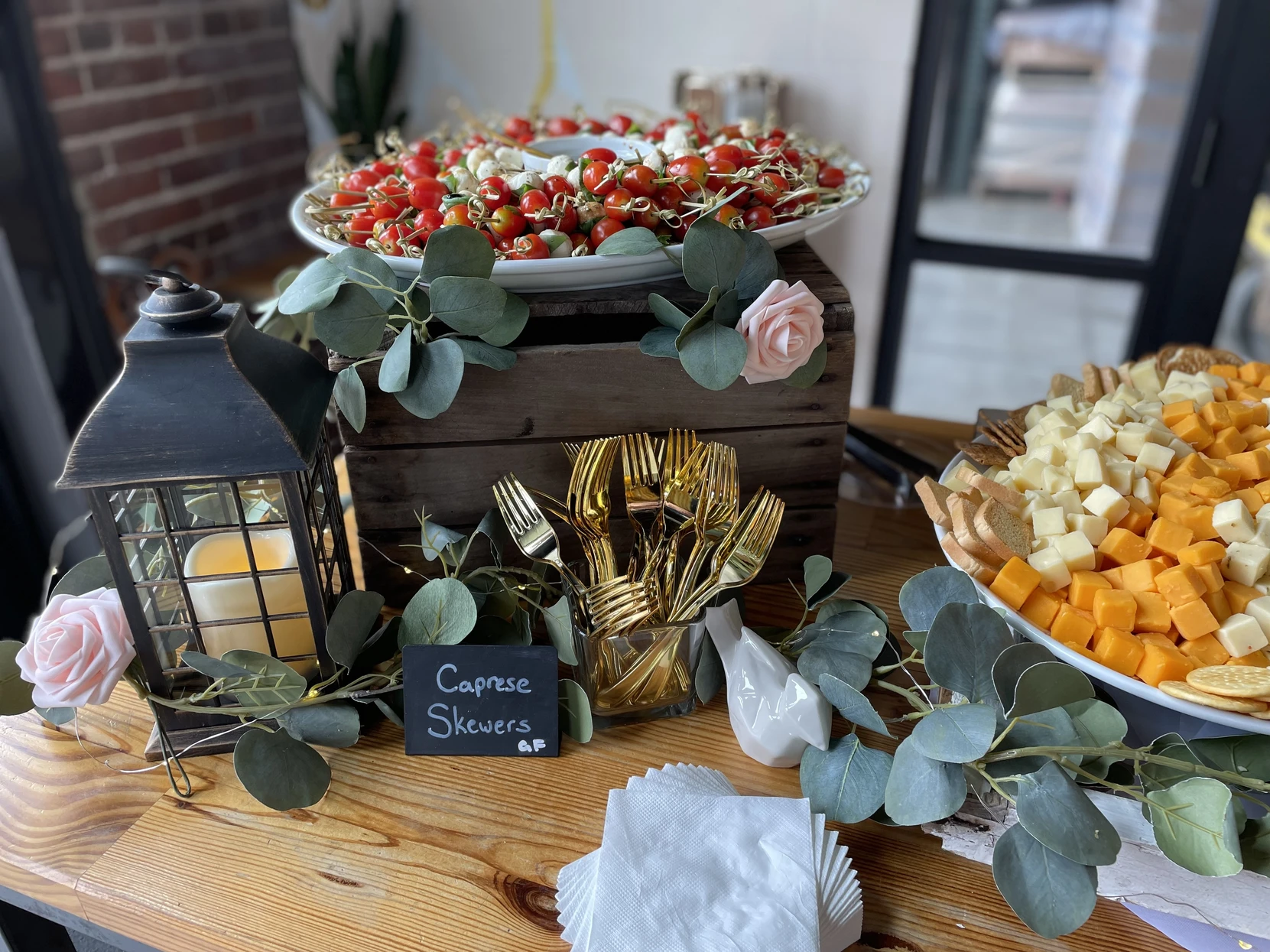 indy fresh catering cocktail hour at provider cafe indy